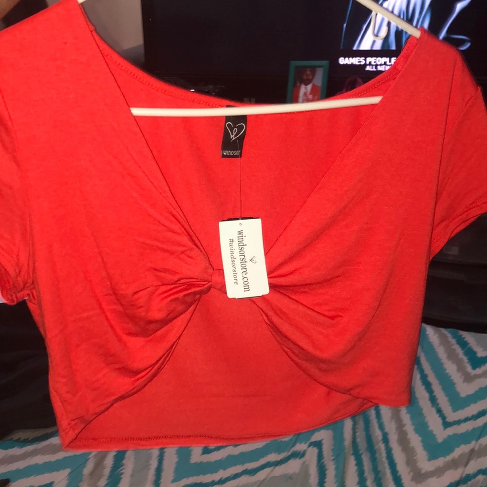 READY OR KNOT CROP TOP